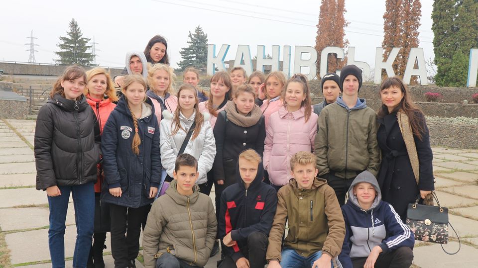 Kanos: Школярі із Ліплявської ОТГ відвідали із екскурсією Канівську ГЕС