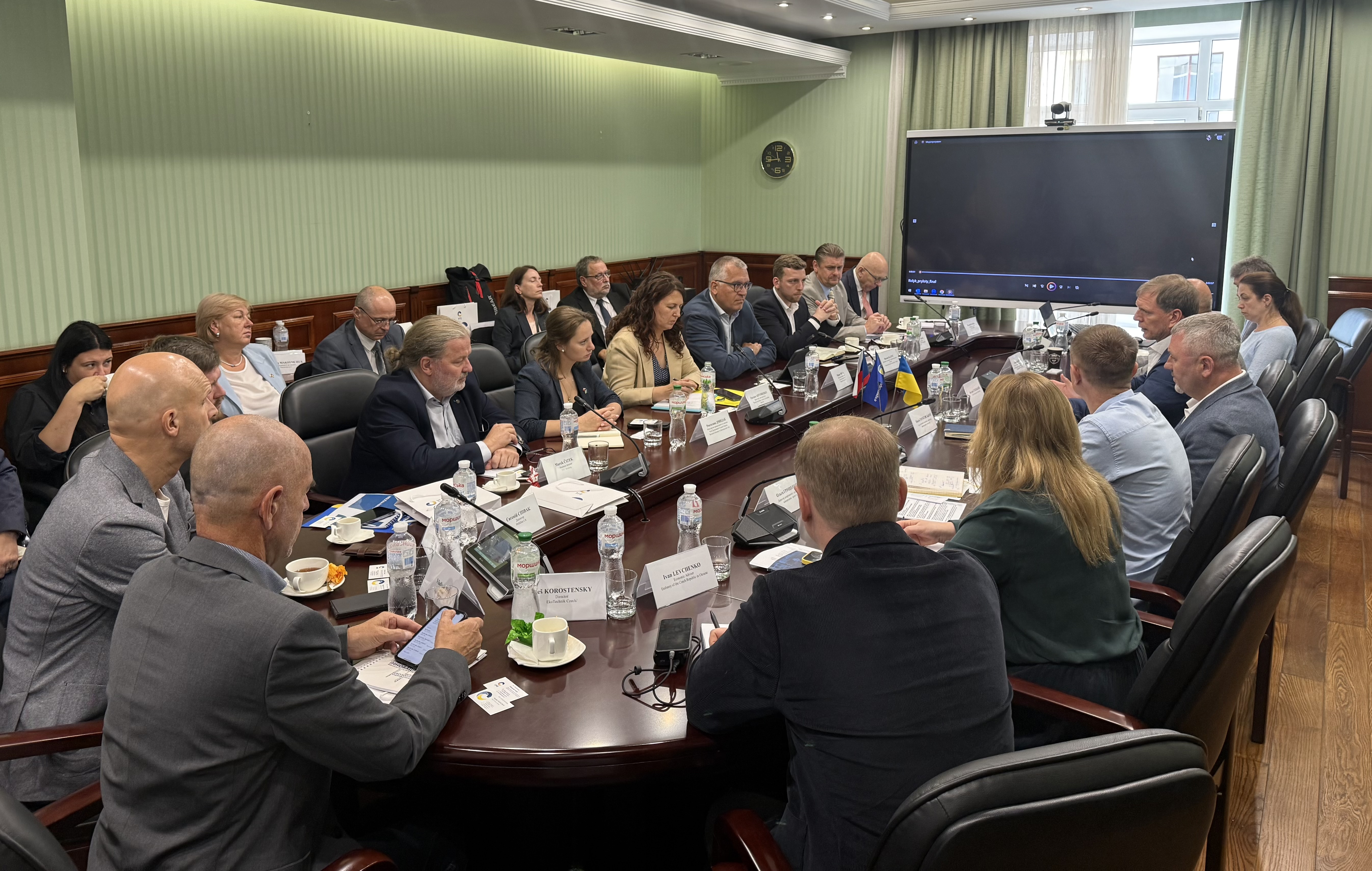 Укргідроенерго розвиває українсько-чеську співпрацю Укргідроенерго розвиває українсько-чеську співпрацю