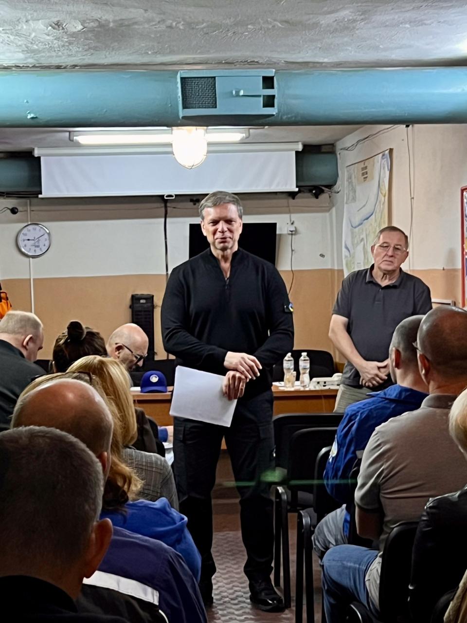 робочі візити на станції Дніпровського каскаду робочі візити на станції Дніпровського каскаду