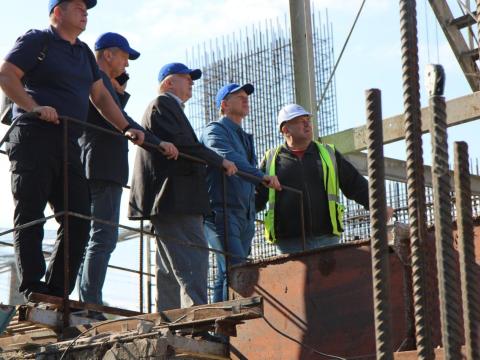 робочі візити на станції Дніпровського каскаду