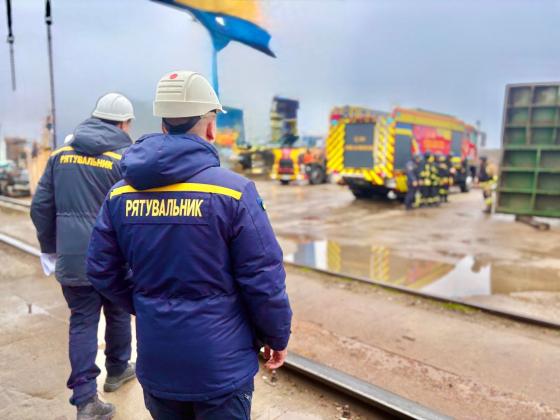 Гідроенергетики відпрацювали дії у разі надзвичайної ситуації