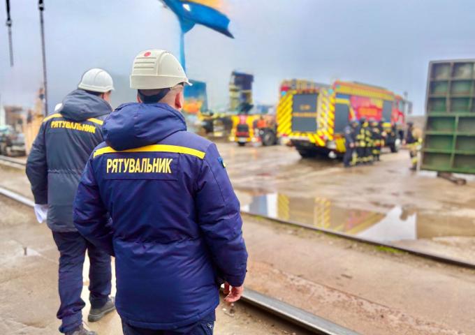 Гідроенергетики відпрацювали дії у разі надзвичайної ситуації